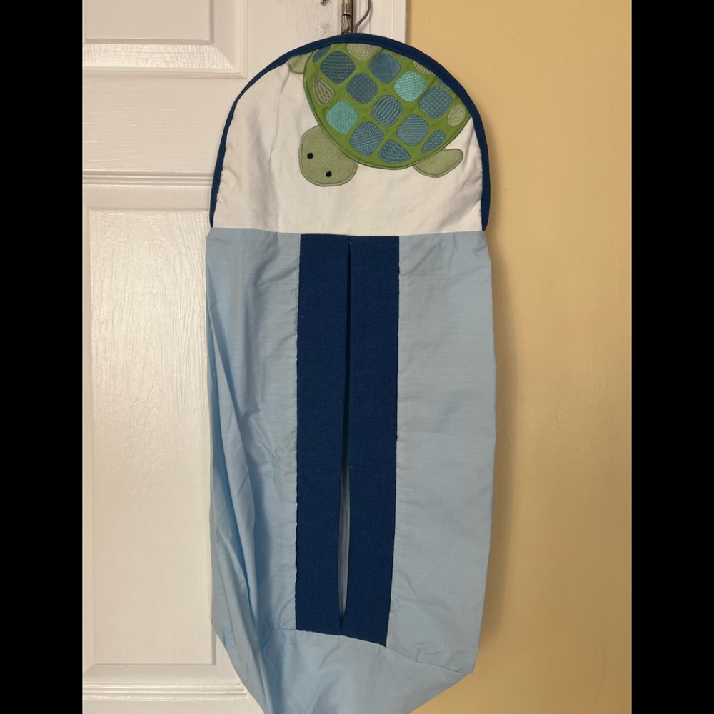 Hanging diaper stacker